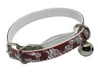 Holographic Cat Collar with Safety - Red