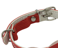 Cat Collar with Bow and Bell with Safety - Red