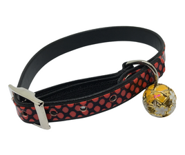 Scaly Cat Collar with Safety - Red