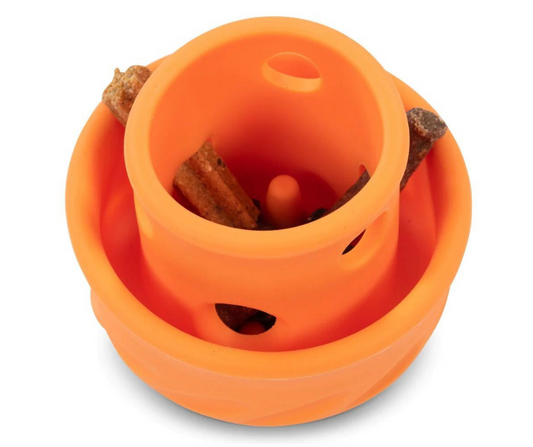 Puzzle 'n Play Mushroom by Messy Mutts - Orange