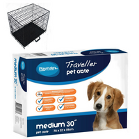 Playmate Traveller Metal Dog Crate Medium
