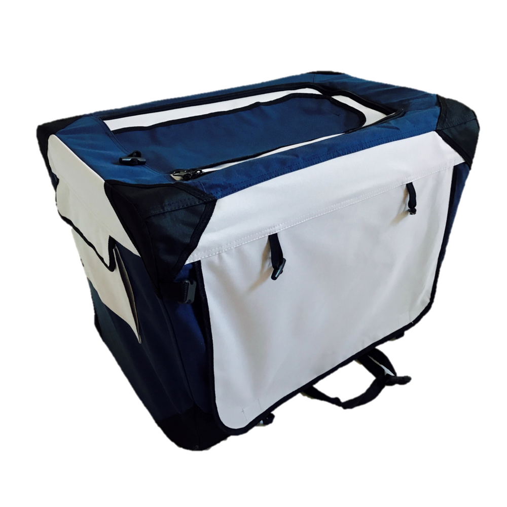 Premium Quality Ruff n Tuff Pet Crate - Dark Blue