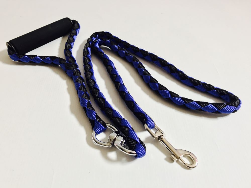 Ruff & Tuff Ski Handle Braided Dog Lead - Single