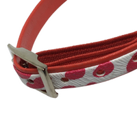 Moo Cat Collar with Safety - Red