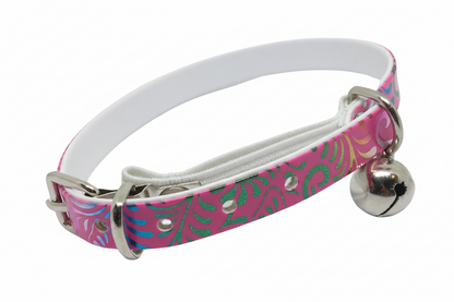Splash Cat Collar with Safety - Pink
