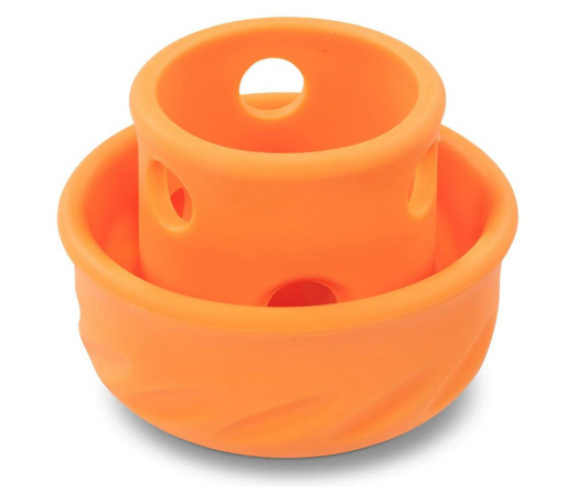 Puzzle 'n Play Mushroom by Messy Mutts - Orange
