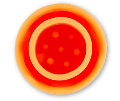Puzzle 'n Play Mushroom by Messy Mutts - Orange
