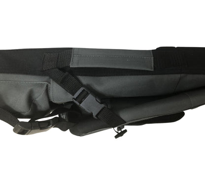 Close-up of the padded carry handle strap on the Ruff N Tuff foldable dog crate