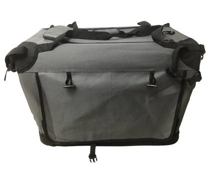Ruff n Tuff Canvas Pet Crate - Grey