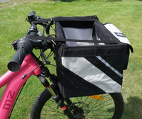 Small Dog Bike Carrier - Black