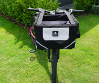 Small Dog Bike Carrier - Black