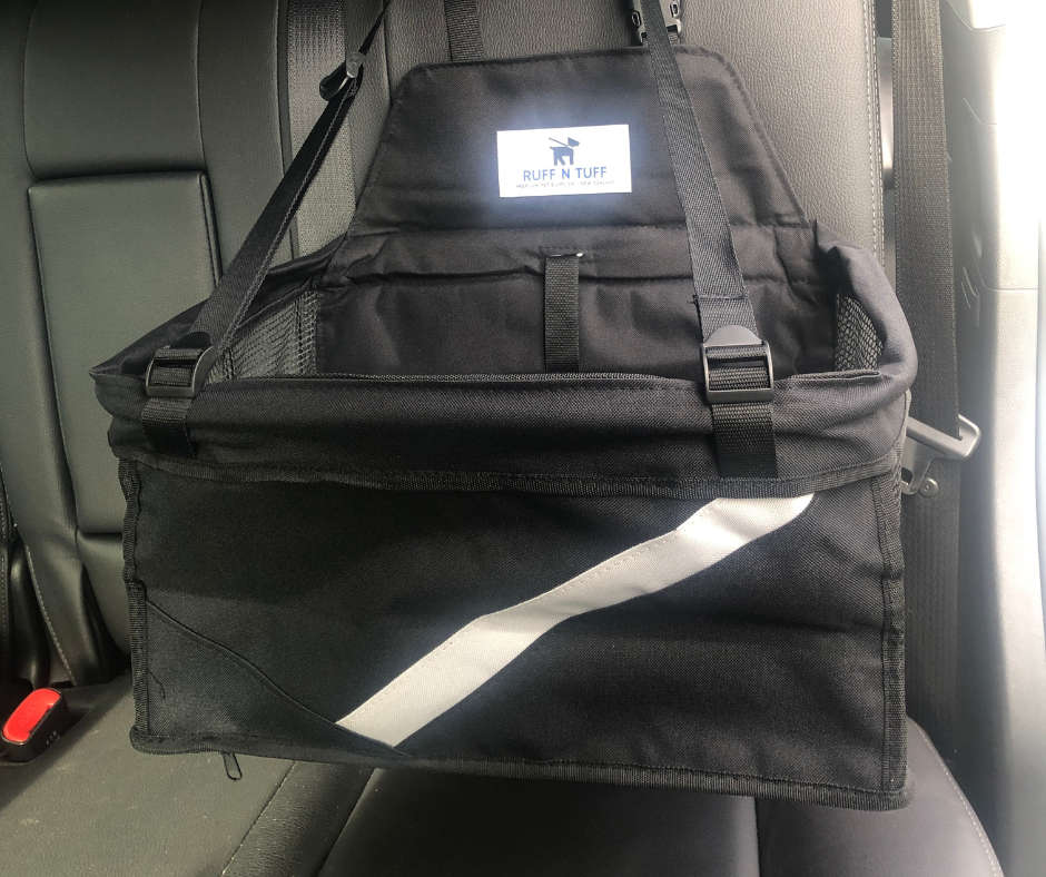 Premium Pet Car Booster Seat by Ruff n Tuff Black Beavers Pet Products