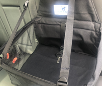 Premium Pet Car Booster Seat by Ruff n Tuff - Black