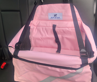 Premium Pet Car Booster Seat by Ruff n Tuff - Pink
