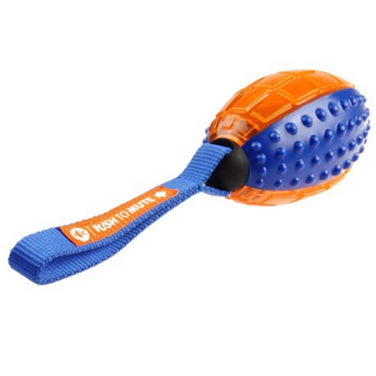 GiGwi Push-to-mute Rugby Ball