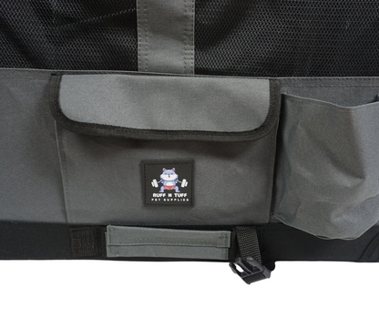 Ruff n Tuff Canvas Pet Crate - Grey