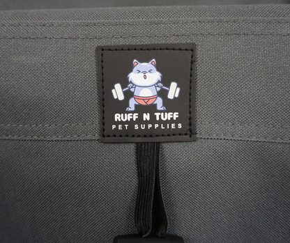 Ruff n Tuff Canvas Pet Crate - Grey