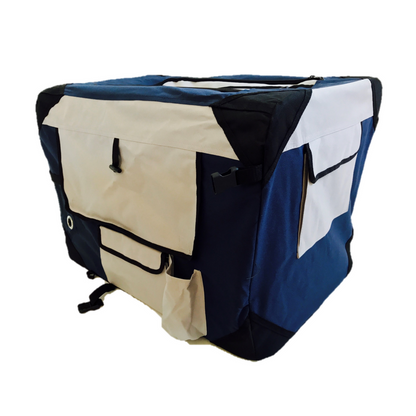 Premium Quality Ruff n Tuff Pet Crate - Dark Blue