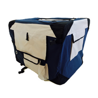 Premium Quality Ruff n Tuff Pet Crate - Dark Blue