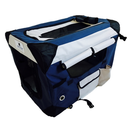 Premium Quality Ruff n Tuff Pet Crate - Dark Blue