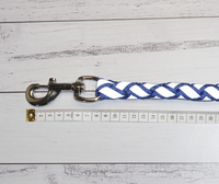 Premium Quality Braided Reflective Dog Lead - Large